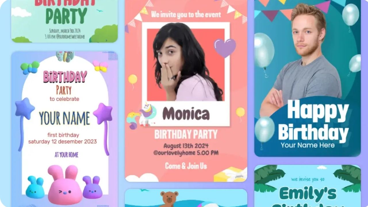How to Create a Birthday Card with a Photo Online for Free